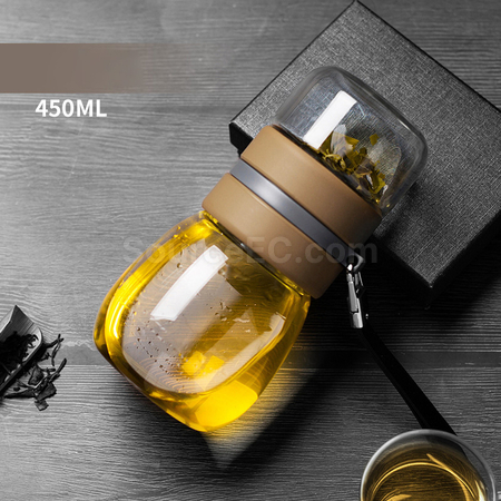 Customization Tea Making Glass Cup Promotional Products
