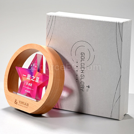 Customization Wood Crystal Promotional Products