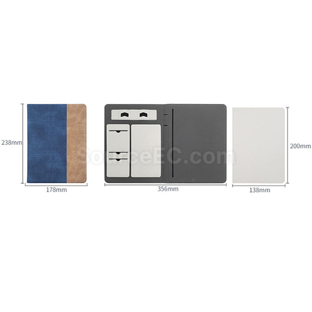 Customization Wireless Charger Notepad Promotional Products