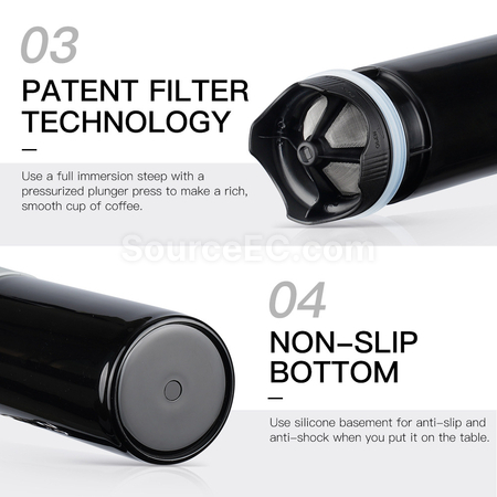 Customization Travel French Press Coffee Maker Portable Promotional Products