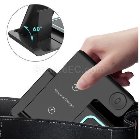 Customization 3-In-1 Wireless Folding Charging Stand Promotional Products