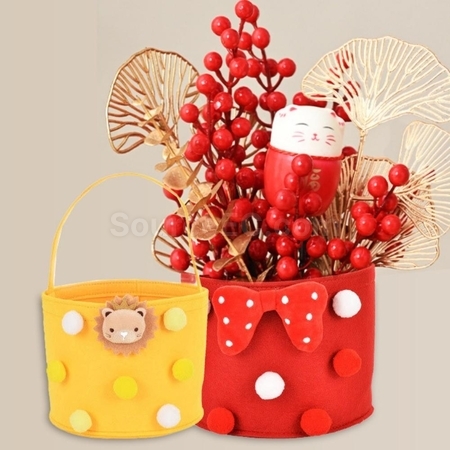 Customization Felt Lucky Bucket Promotional Products