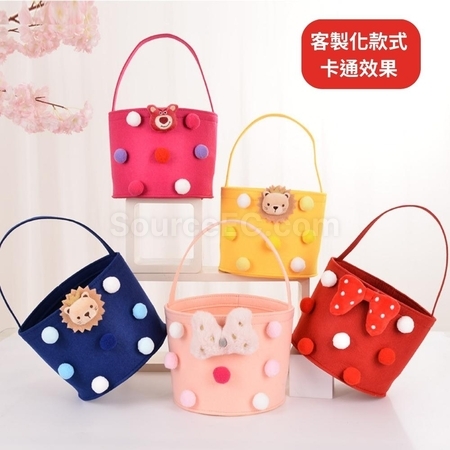 Customization Felt Lucky Bucket Promotional Products