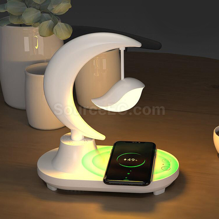 Customization Multi-functional Wireless Speaker with LED Light Promotional Products