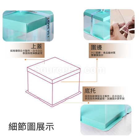 Customization Transparent Packaging Box Promotional Products