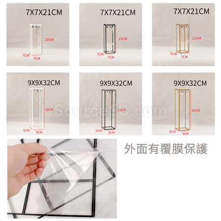 Customization Portable Transparent Gift Box Promotional Products
