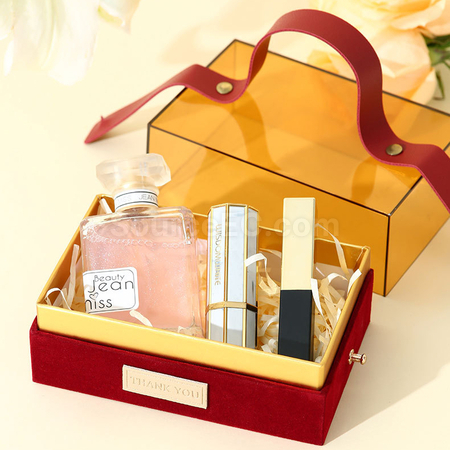 Customization Transparent Acrylic Portable Gift Box Promotional Products