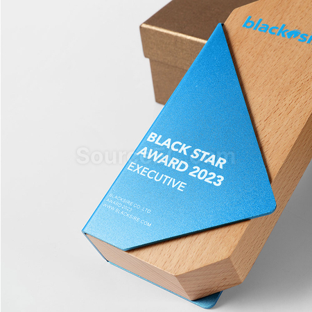 Customization Wooden Metal Trophy Promotional Products