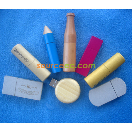 Customization Recycled Paper USB Flash Memory  Promotional Products