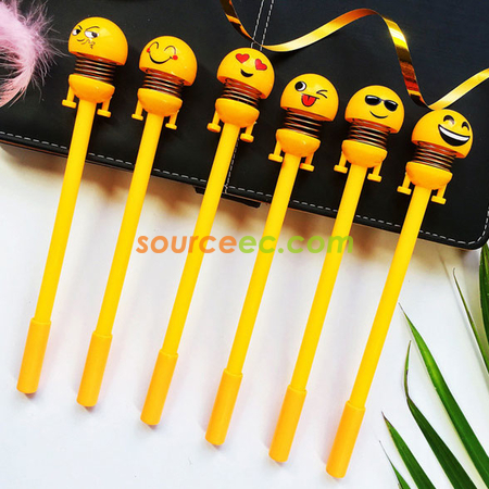 Customization Smiley Spring Pen Promotional Products