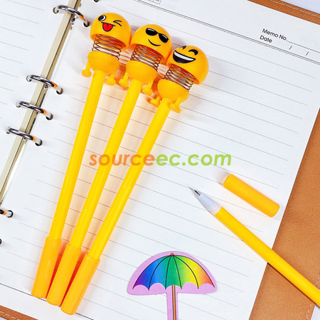 Customization Smiley Spring Pen Promotional Products