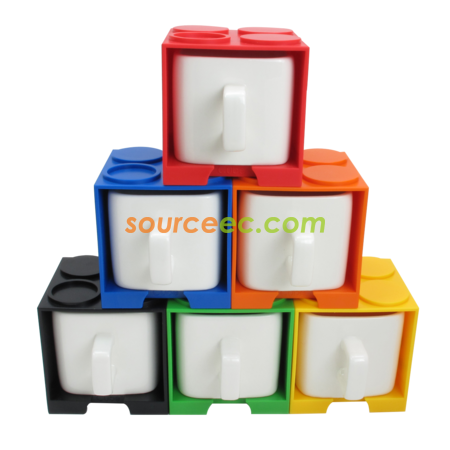 Customization 250ML Gattola Cube Mug Promotional Products