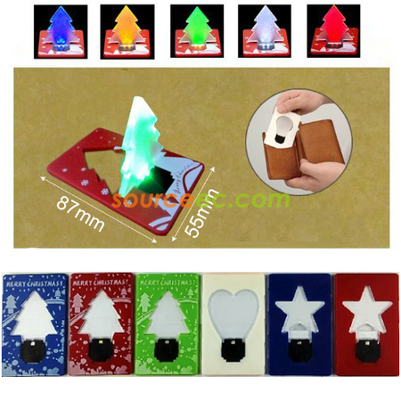 Customization Mini Gift Card Light Promotional Products