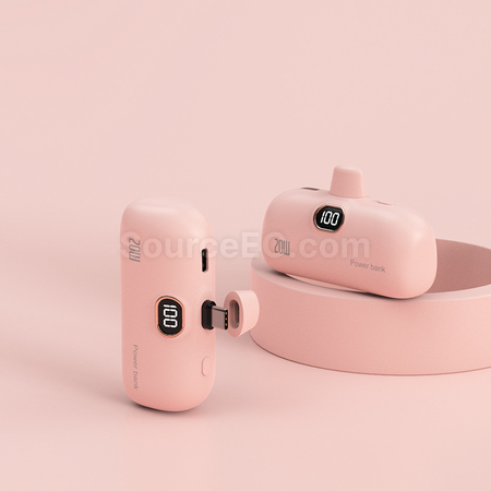 Customization Wireless Capsule Charging Bank Promotional Products