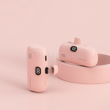 Customization Wireless Capsule Charging Bank Promotional Products