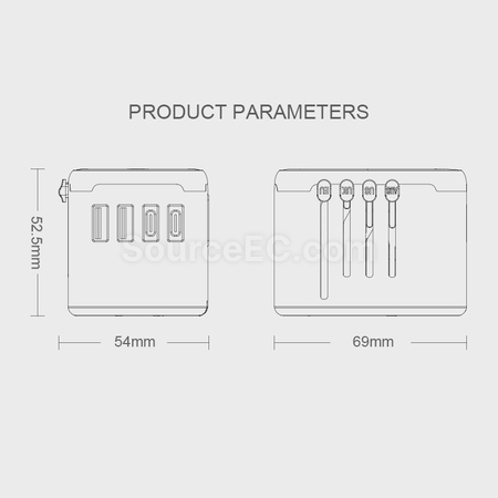 Customization Travel Adapter Promotional Products