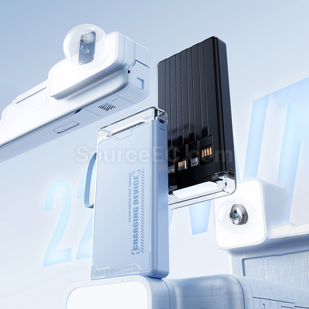 Customization Comes with 4-wire Power Bank Promotional Products