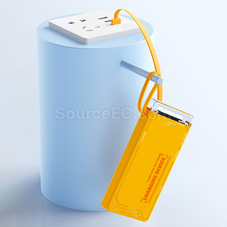 Customization Comes with 4-wire Power Bank Promotional Products