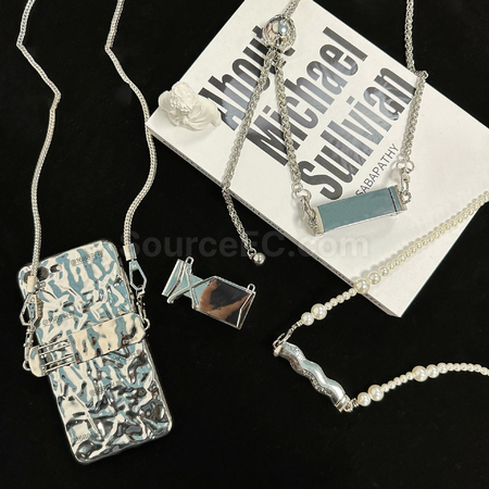 Customization Metal Card Phone Lanyard Promotional Products
