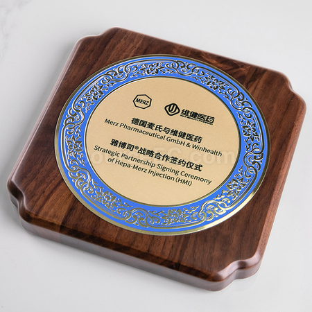 Customization Wooden Plate Promotional Products