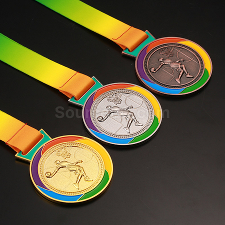 Customization Basketball Metal Medal Promotional Products