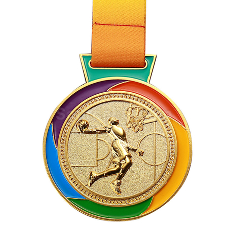 Customization Basketball Metal Medal Promotional Products