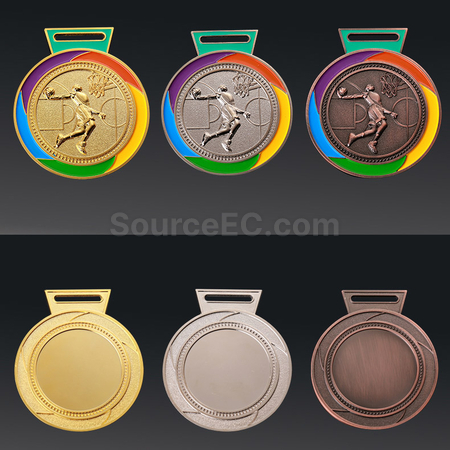 Customization Basketball Metal Medal Promotional Products