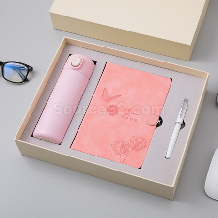 Customization Insulating Cup+Pen+Notebook Set Promotional Products