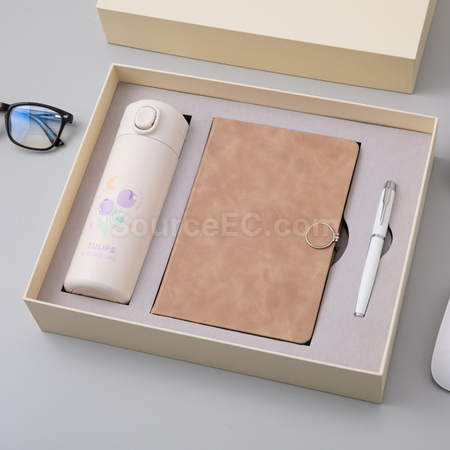 Customization Insulating Cup+Pen+Notebook Set Promotional Products