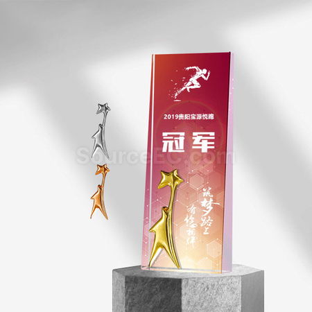 Customization Crystal Trophy Promotional Products