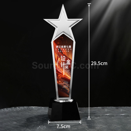 Customization Crystal Trophy Promotional Products