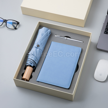 Customization Umbrella+Pen+Notebook Set Promotional Products