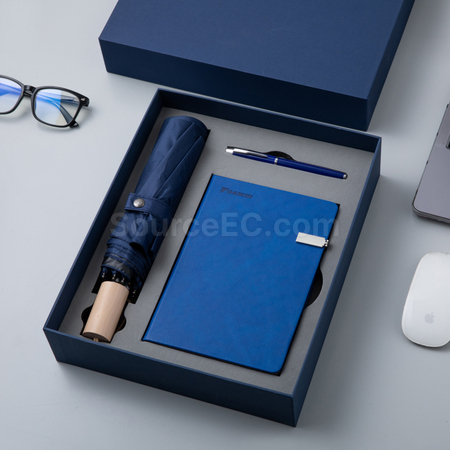 Customization Umbrella+Pen+Notebook Set Promotional Products