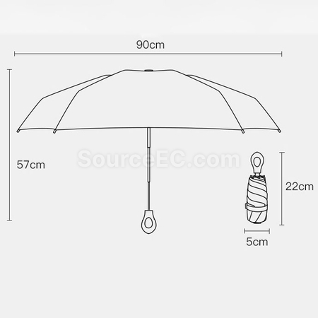 Customization Five-folding Umbrella Promotional Products