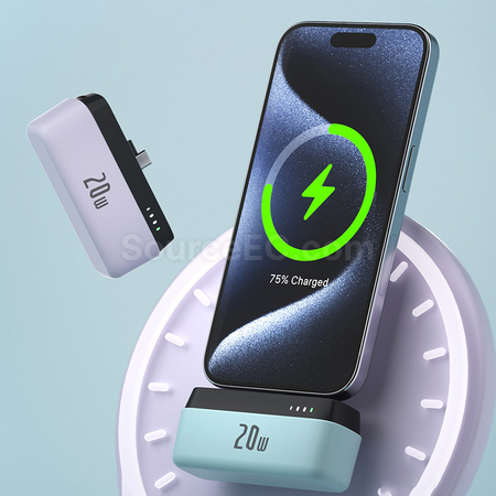 Customization Wireless Capsule Charging Bank Promotional Products