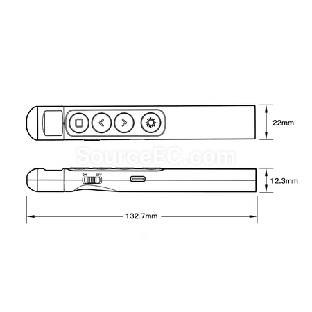 Customization Rechargeable Wireless Presenter Promotional Products