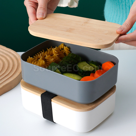 Customization Wheat Straw LunchBox Promotional Products