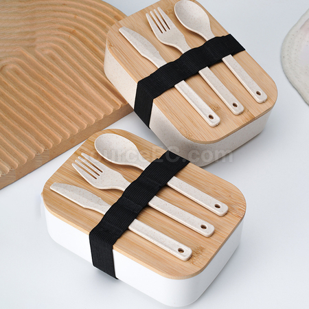 Customization Wheat Straw LunchBox Promotional Products