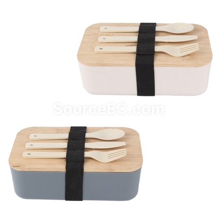 Customization Wheat Straw LunchBox Promotional Products