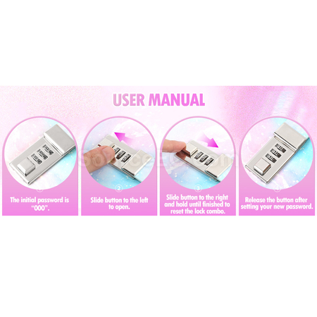 Customization PU Password Notebook Promotional Products