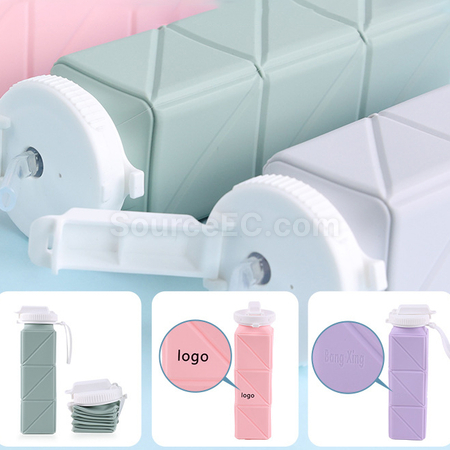 Customization Foldable Silicone Bottle Promotional Products