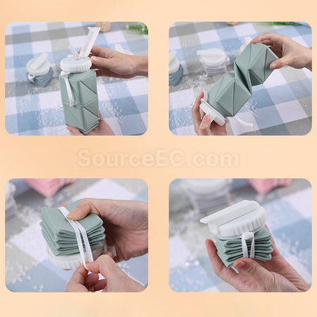 Customization Foldable Silicone Bottle Promotional Products