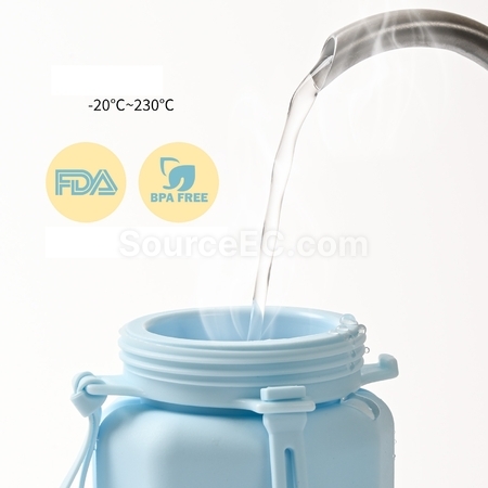Customization Foldable Silicone Bottle Promotional Products