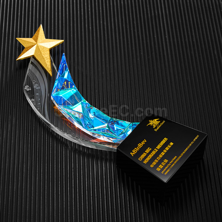 Customization Gradient Crystal Trophy Promotional Products