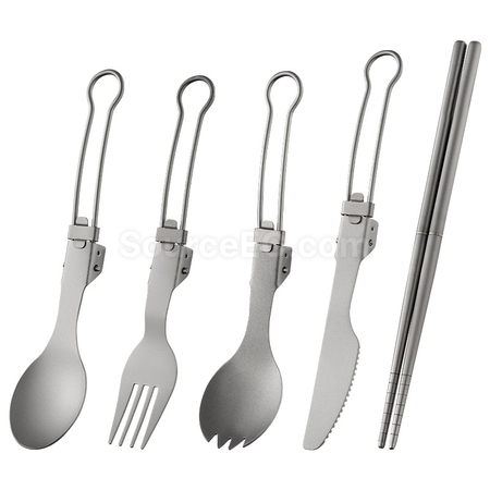 Customization Outdoor Titanium Tableware Promotional Products