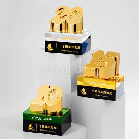 Customization Crystal Trophy Promotional Products