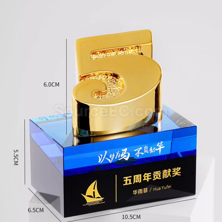 Customization Crystal Trophy Promotional Products