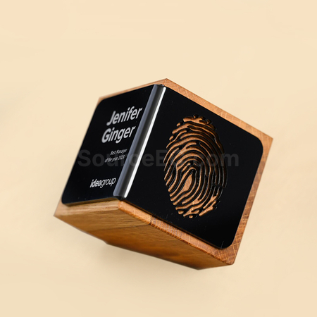 Customization Wooden Acrylic Trophy Promotional Products