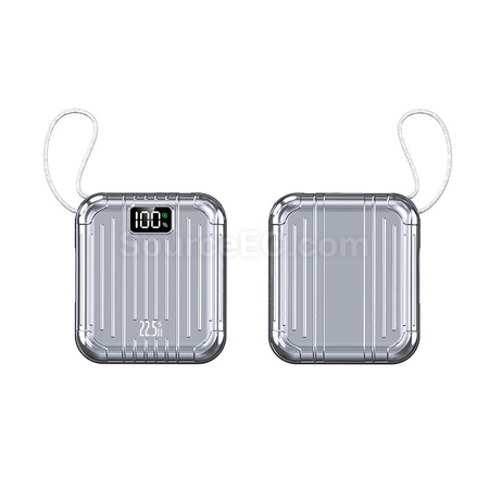 Customization 10000mAh Power Bank with Charge Cable Promotional Products