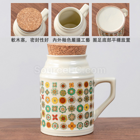 Customization Large Capacity Ceramic Thermal Mug Promotional Products